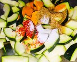 खट्टी मीठी काशीफल की सब्जी (Khatti meethi kashifal ki sabzi recipe in Hindi) रेसिपी चरण 2 फोटो