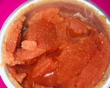 A picture of step 3 of Watermelon Sorbet/Slushee.