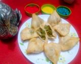 A picture of step 13 of Pea Samosas.
