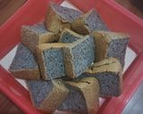 Foto langkah ke 5 dari resep Chiffon Cake Ketan Hitam (Black Glutinous Rice).