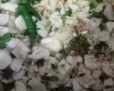 A picture of step 2 of Gobhi chicken ❤❤.