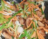 A picture of step 6 of Chowmin.