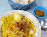 Foto langkah ke 5 dari resep Ketupat Sayur.