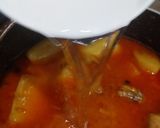 A picture of step 8 of Aloo Chicken Salan.