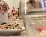 Foto del passaggio 1 della ricetta Polpette di pollo e arrosto di lonza