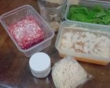 รูปขั้นตอนการทำที่ 1 ของ ต้มจืดสปาเก็ตตี้โอ๊ตหมูสับใบกะเพรา - คีโต