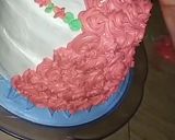 A picture of step 3 of Bride to be Chocolate cake.