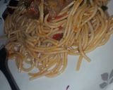 A picture of step 6 of Spaghetti.