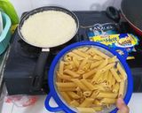 Foto langkah ke 5 dari resep Penne Carbonara.
