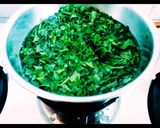 A picture of step 1 of Fiber- Rich super healthy tasty spinach and moong dal sabji.