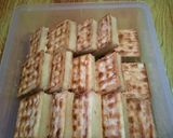 Foto langkah ke 6 dari resep Sandwich gabin vla susu (ekonomis untuk usaha).