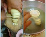 Foto langkah ke 4 dari resep Opor Jantung Pisang Mudah.