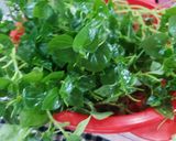 Hình bước làm 1 của món Rau càng cua trộn