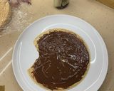 Foto del paso 1 de la receta: Tarta Rápida pistacho, turrón, crema avellanas