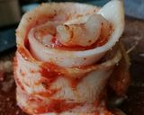 รูปขั้นตอนการทำที่ 4 ของ กุหลาบไก่เบคอนรมควัน