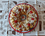 Foto del paso 12 de la receta: Rosca de Pascua rellena con dulce de leche y trenzada 🐰