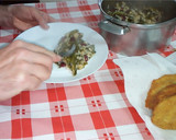 Foto do passo 6 de Arroz de grelos com panados de beringela