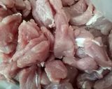 รูปขั้นตอนการทำที่ 2 ของ ผัดดอกหอมตับหมู+หมู
