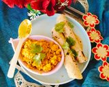 A picture of step 6 of Butter paneer masala BHURJI 😋.