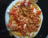 A picture of step 3 of Stuffed uttapam.