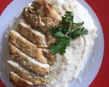 Foto del paso 5 de la receta: Pollo en puré de papas