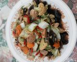 Foto langkah ke 7 dari resep Tumis sayur sawi.