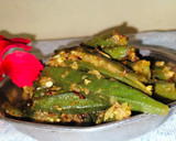 मसाले वाली भिंडी(masale wali bhindi recipe in hindi) रेसिपी चरण 4 फोटो