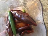 Nopales con carne en salsa roja 🍅