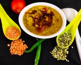 मूंग मसूर मिक्स दाल (moong masoor mix dal recipe in Hindi) रेसिपी चरण 3 फोटो