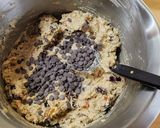 Zabkeksz,aszalt gyümölcsökkel és étcsokival (glutén-és tejmentes) recept fázis 5 fotója