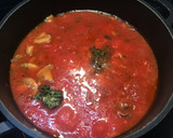 Cordon bleu paradicsomos-gombás spagettivel recept fázis 1 fotója