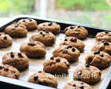 Foto langkah ke 5 dari resep Cookie Monster Chewy Chocochips Cookies - Trial new recipe.