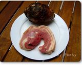 芋頭扣肉的食譜步驟1照片