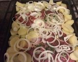 Foto del paso 4 de la receta: Carne al horno con papas