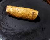 Stuffed roti chila rolls (leftover roti rolls) recipe step 5 photo