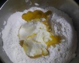 A picture of step 1 of Homemade No-Yeast Pizza Base || Market style.