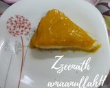 A picture of step 5 of Mango Mousse Cake.