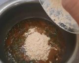 મૂળા ની ભાજી નું લોટયુ શાક(mula Bhaji Shak Recipe in Gujarati) રેસીપી સ્ટેપ3ફોટો