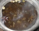 A picture of step 1 of Kashmiri tea(pink).