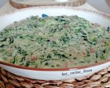 Foto del paso 6 de la receta: Espinacas con jamón y salsa de queso