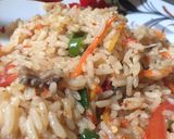 A picture of step 8 of Simple jollof.
