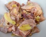 Hình bước làm 1 của món Gà kho gừng