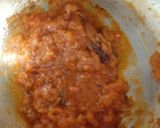 A picture of step 4 of Navratan dal.