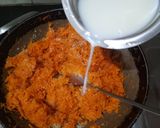 A picture of step 3 of Carrot Halwa 🥕.