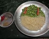 मटर पुलाव(Matar pulao recipe in Hindi) रेसिपी चरण 1 फोटो