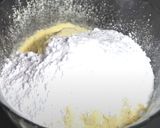 A picture of step 1 of Besan NanKhatai.