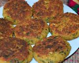 A picture of step 3 of Kanpur ki famous kabab samose with raita.
