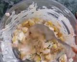 A picture of step 1 of Sweet corn cheesy sandwich.