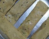A picture of step 2 of Veg patiala (veg-paneer stuffed papad roll with gravy.).