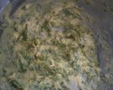 A picture of step 2 of Gogdi bhajiya.